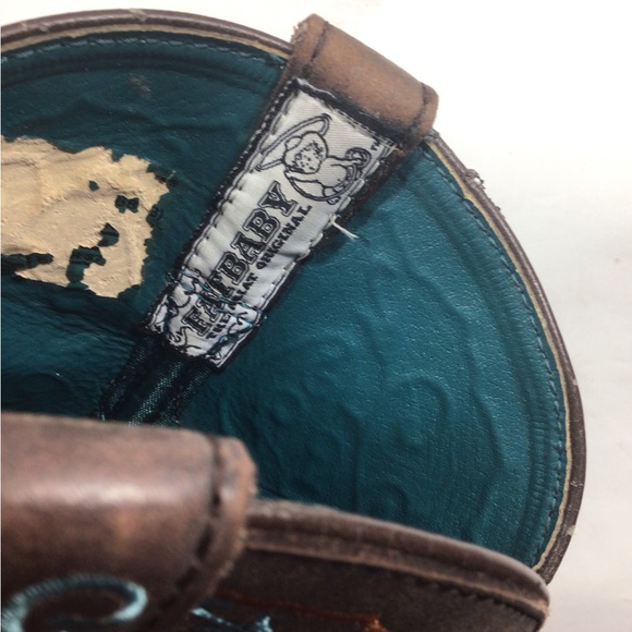 Ariat women’s fatbaby original square toe dark brown chocolate chip boots SZ.7B - Picture 4 of 5